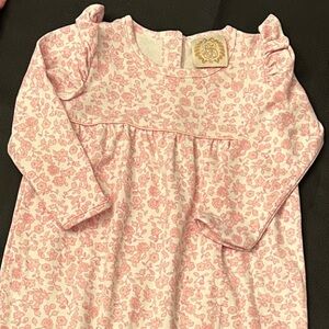 TBBC Leigh Ann Angel Sleeve Romper in Greenville Garden